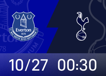Antevisão da Premier League: O Everton conquistou apenas 1 vitória nos últimos 6 jogos, enquanto o Tottenham continua invicto fora de casa nesta temporada.