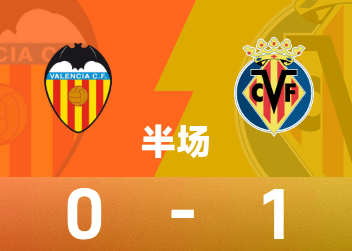 Intervalo da La Liga: Moreno marcou ponto + cobrou pênalti e marcou, Huang Qian liderou o Valencia por 1-0