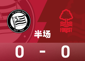 Intervalo da Liga Europa: White perdeu um ponto, gol de Malone foi anulado, Graz Storm 0-0 Nottingham Forest