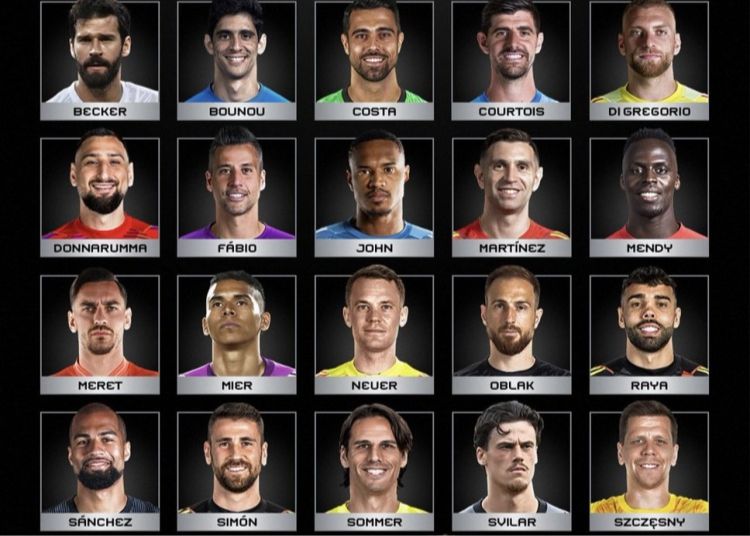 Nomeações para Goleiro do Ano da FIFA: Alisson e Donnarumma estão na lista, 3C está na lista