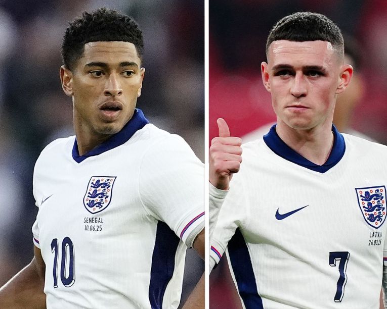 Sky Sports: A Inglaterra anunciará a escalação na sexta-feira, e será dada atenção à possibilidade de Bellin e Foden retornarem.
