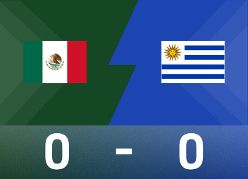 Relatório do amistoso: Torres + Moura perderam uma boa oportunidade cada um, México 0-0 Uruguai