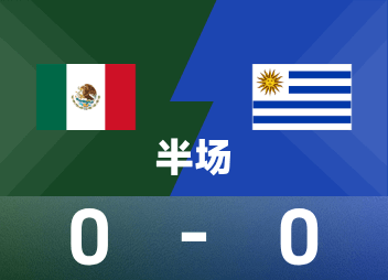 Intervalo do amistoso: Jimenez + Lozano causou perigo repetidamente, México 0-0 temporariamente Uruguai