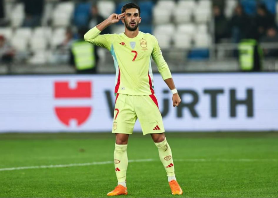 Estatísticas de Torres contra a Geórgia: 1 gol, 1 assistência, 1 gol e 12 jardas