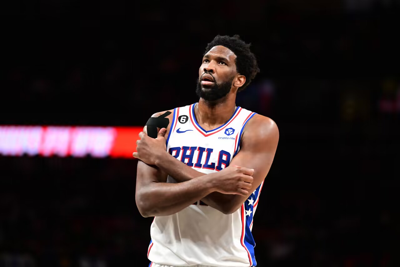 No primeiro jogo marcou 1 de 9 e apenas 4 pontos! Enfermeira: Embiid será limitado a cerca de 20 minutos hoje