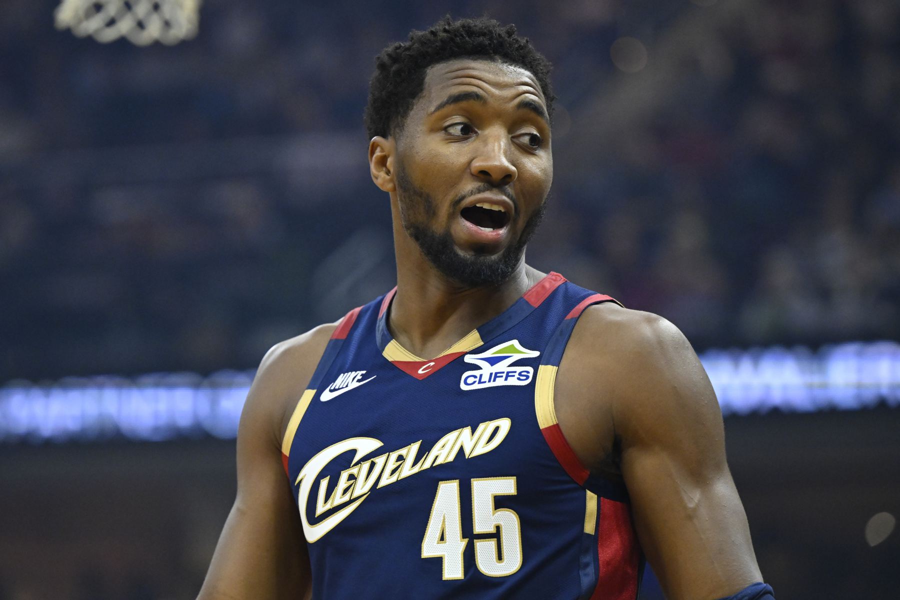 Mitchell marcou mais de 45 pontos pela quinta vez em sua carreira no Cavaliers, empatou com Irving e empatou em segundo lugar na história do time