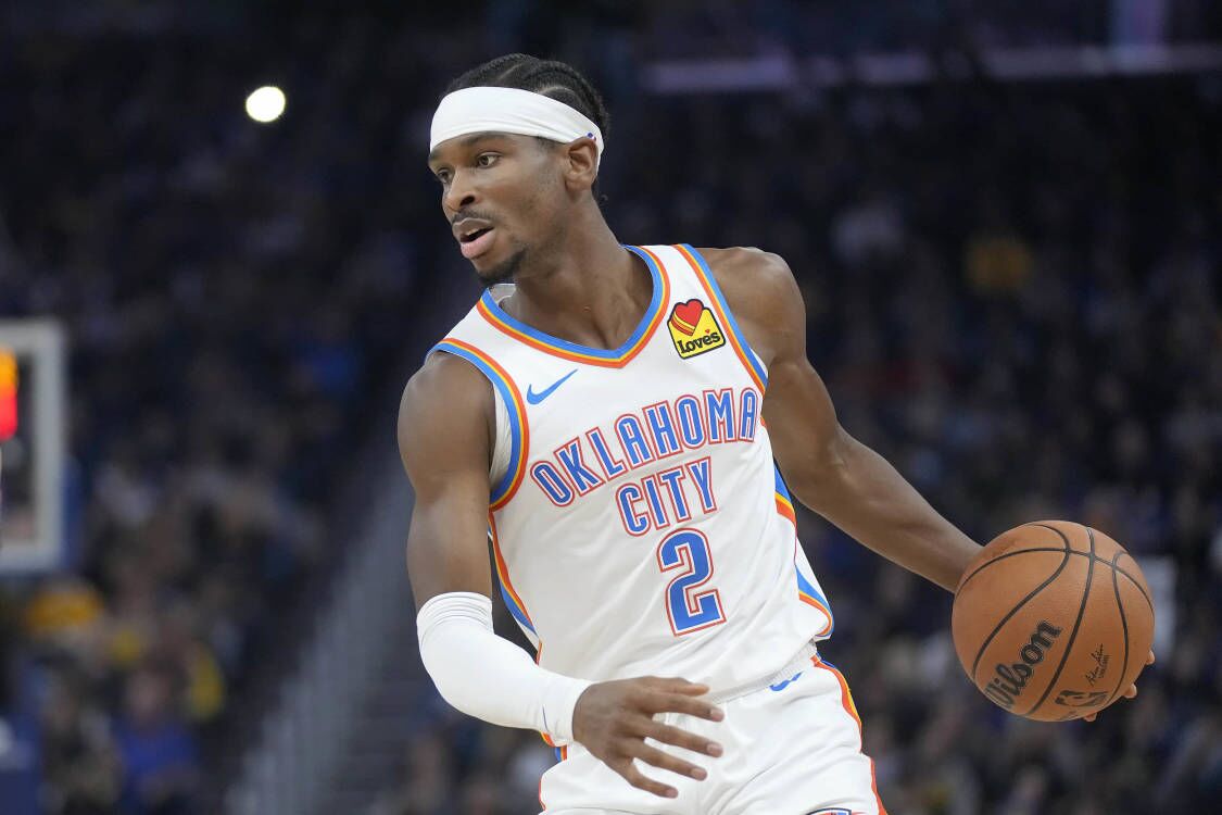 Alexander marcou 30+10 em três quartos, e o Thunder liderou o Lakers por 100-64