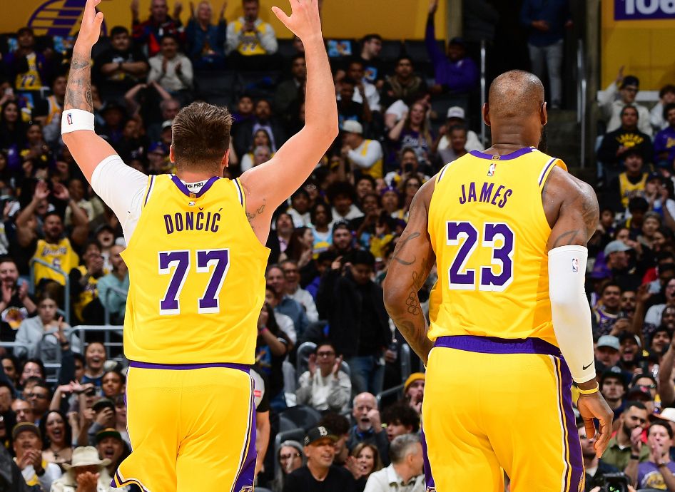 Doncic fala sobre a integração de James na equipe: Principalmente a defesa, a defesa dos adversários pode criar oportunidades