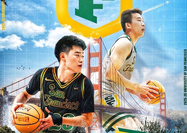 Os 23 pontos de Wang Junjie estabeleceram um novo recorde na NCAA! Universidade de São Francisco 74-79 Estado de Utah