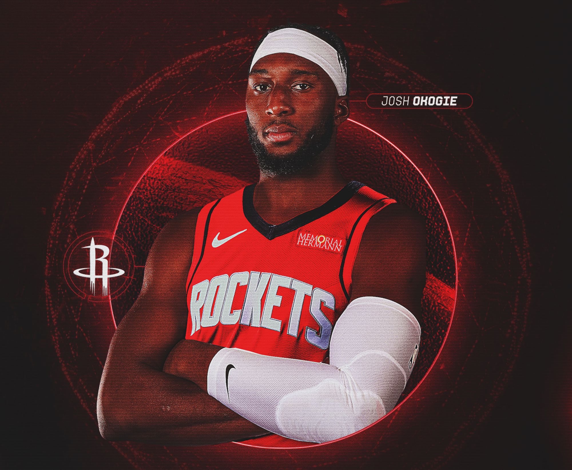 General sortudo! Desde que Okogie se tornou titular, os Rockets venceram cinco jogos consecutivos