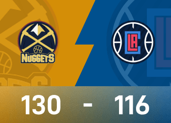 Relatório do jogo da NBA: Jokic 55 pontos, 12 rebotes e 6 assistências, Nuggets venceu o Clippers por 130-116