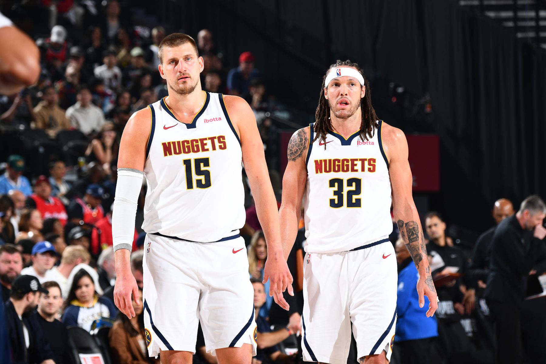 O Nuggets derrotou o Timberwolves e conquistou a sétima vitória consecutiva, encerrando a seqüência de quatro vitórias consecutivas do adversário.