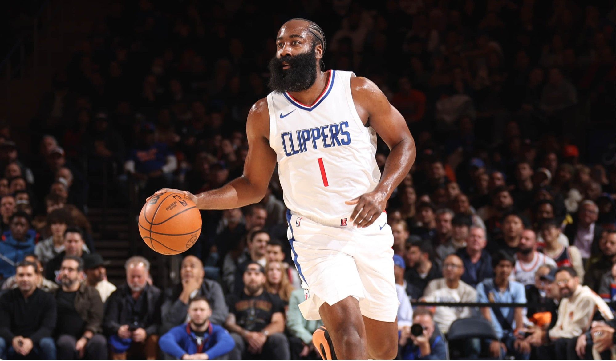 Quebrando vários recordes! Harden marcou mais de 40 triplos duplos, o primeiro na história do Clippers