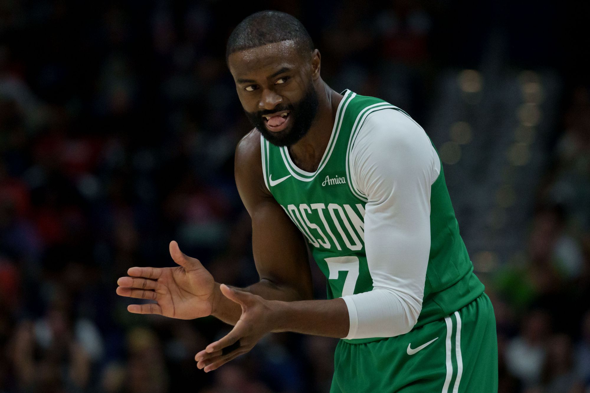 Jaylen Brown: Meu desempenho caiu tanto no ataque quanto na defesa hoje, o que deixou meus companheiros desesperados.