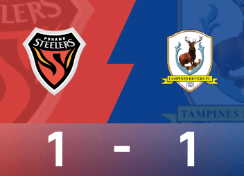 Relatório de batalha de segundo nível da Liga dos Campeões da AFC: Guo Jiasu marcou, Zhao Shanghe empatou, Pohang 1-1 Tampines